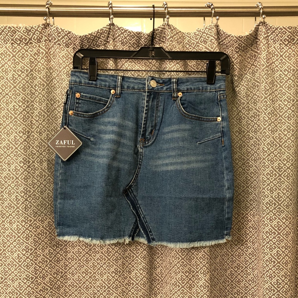 ‼️NWT‼️ ZAFUL Denim Skirt